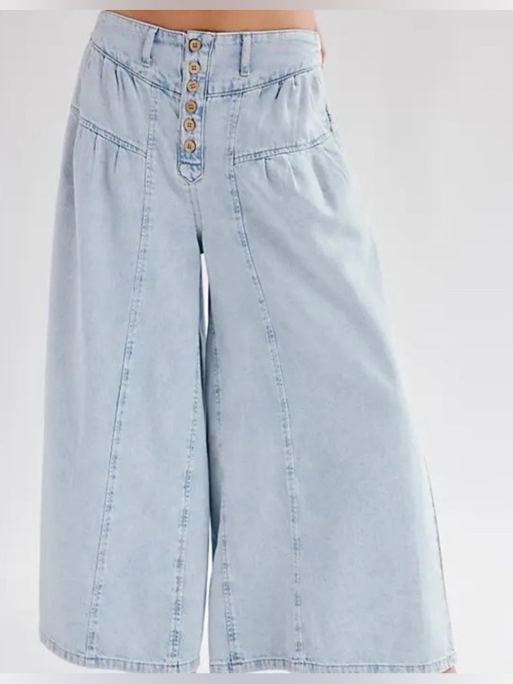 Free people Blossom Pull-On Jeans NWOT